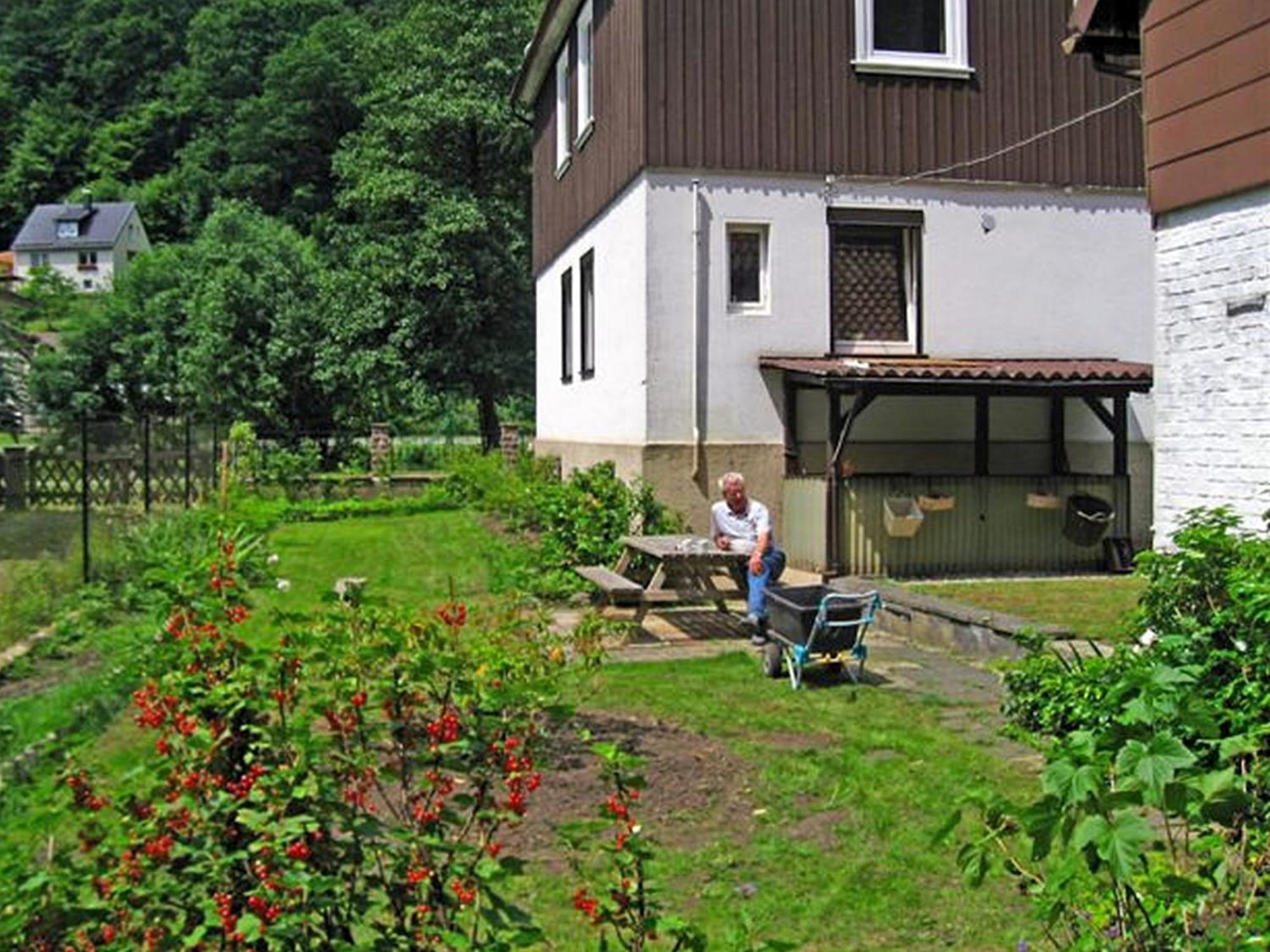 Spacious Group House In The Harz Region Zorge Esterno foto